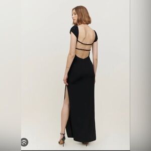 REFORMATION Odyn open-back crepe maxi dress